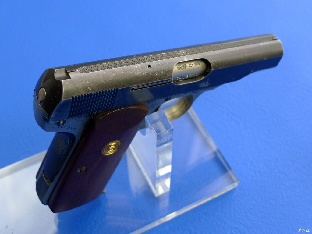 非売品】コクサイ ブローニング M1910 メタルフィニッシュ 木グリ付き / アトム | 中古モデルガンの販売店（絶版パーツとカートリッジ）