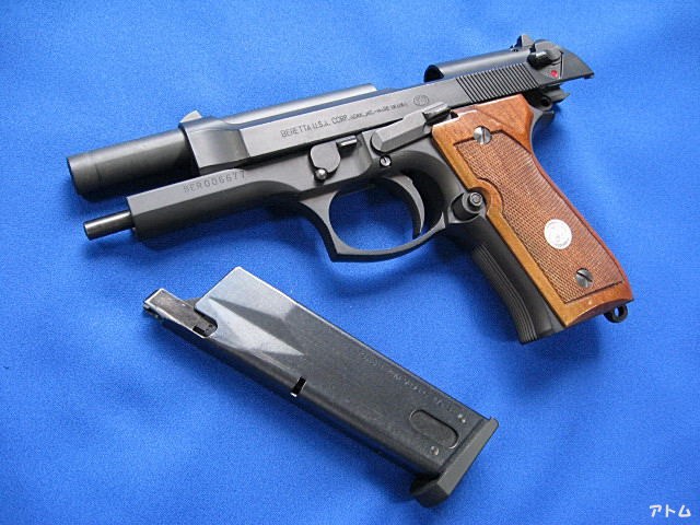 非売品】MGC ベレッタ M92F ハイパーブローバック 木グリ付き / アトム | 中古モデルガンの販売店（絶版パーツとカートリッジ）